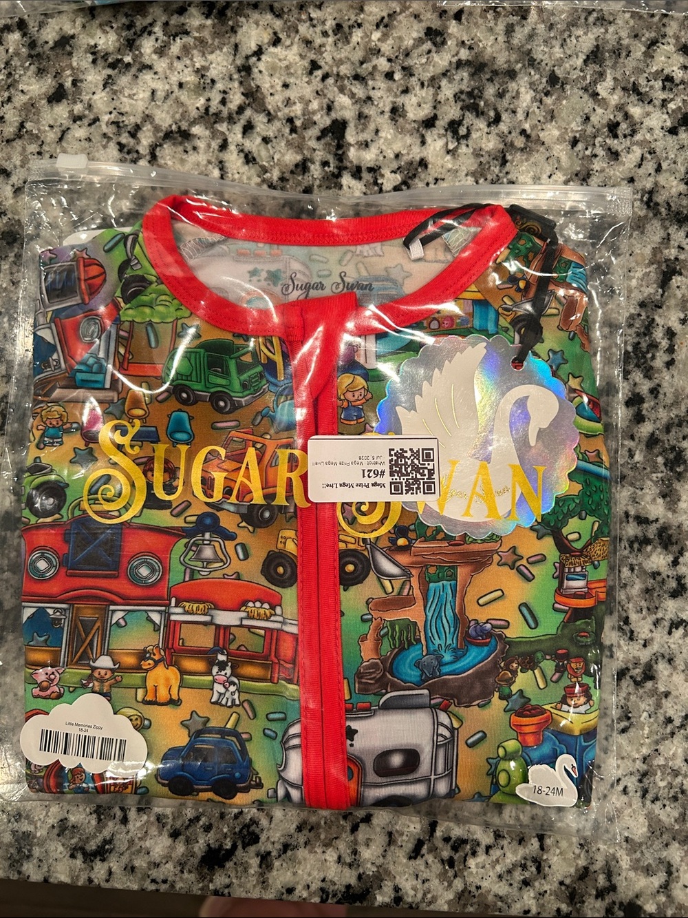 Sugar Swan Little People Zippy